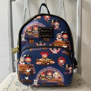 Authentic Loungefly Pirates of the Caribbean backpack